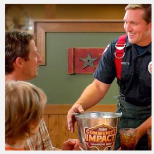 giving back to our communities through charitable drives for firefighters