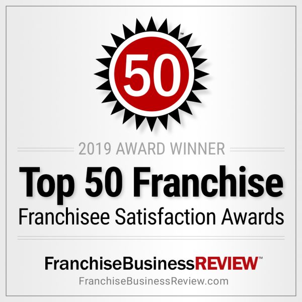 2019 Award Winner Top 50 Franchise Franchises Satisfaction Awards | Franchise Business Review